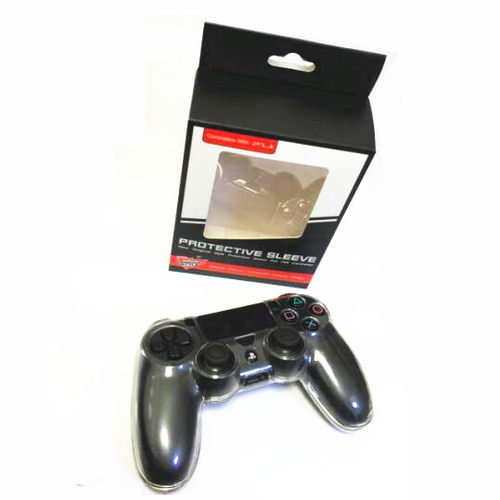 PS4手柄水晶壳 SLIM PRO手柄保护套透明外壳 PS4硬壳保护盒 配件