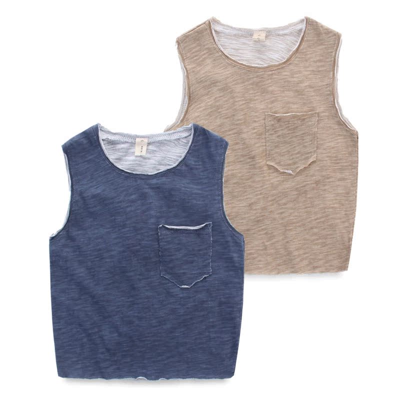 Gilet garcon en Toile de coton - Ref 2067038 Image 1