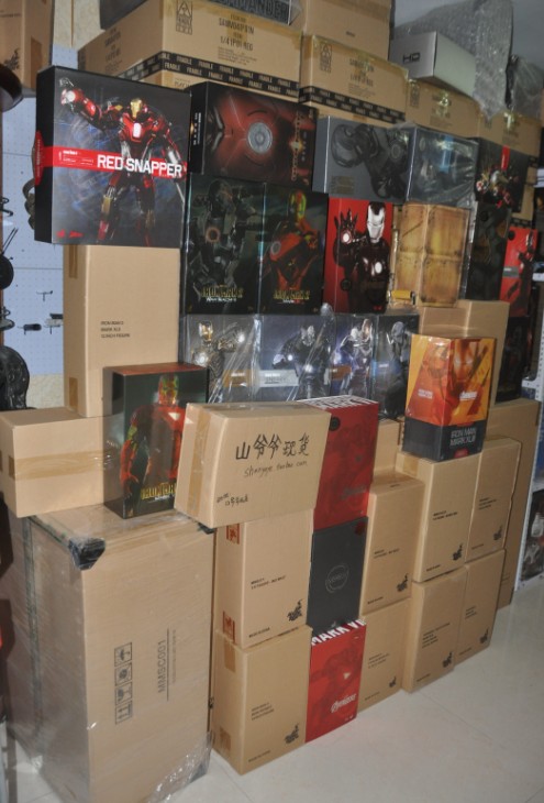 hottoys  ht 1:6 钢铁侠全套限定大全集打包全新