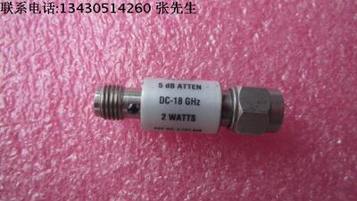 NARDA进口4779-5 5dB DC-18GHz 2W SMA RF射频微波同轴固定衰减器