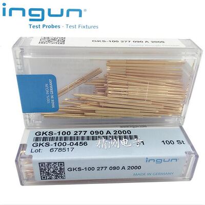 原装INGUN探针GKS100277090A2000/德国进口探针尖头顶针