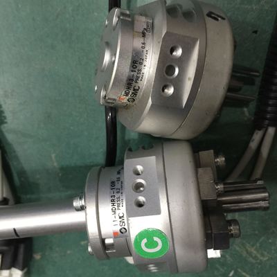 原装进口SMC三爪手指气缸MDHR3一10R平推手指拆机品现货
