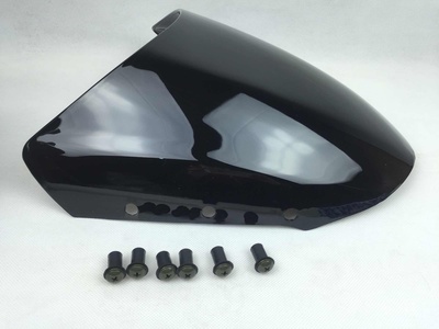 轻骑铃木摩托车配件 骏驰QS125-5A-5B 导流罩玻璃/挡风玻璃(国三)