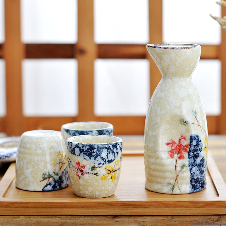 陶瓷清酒具套装礼盒复古日本