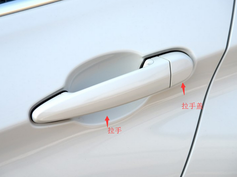 适用于12-19款宝马3系车门把手拉手盖430i 120 218 316Li外拉手灯