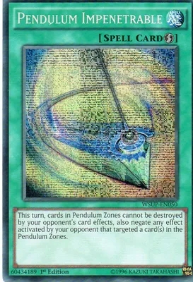 【假面卡牌】游戏王 WSUP-EN050 SER 灵摆延缓