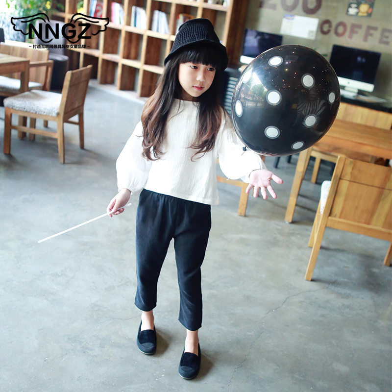 Chemise fille à manche longue - Ref 2086686 Image 1