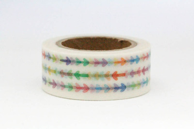 原创彩色箭头和纸胶带