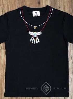 【现货】TCA Goros inspired Tee 高桥吾郎 老鹰刺绣羽毛 短袖T恤