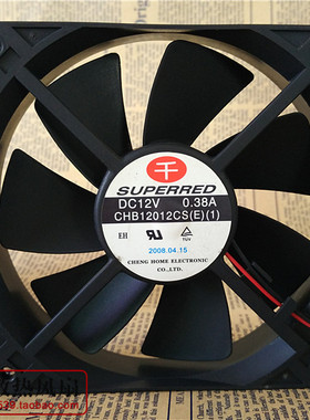 原装正品 千红 CHB12012CS 12V 0.38A 12025 机箱电源散热风扇