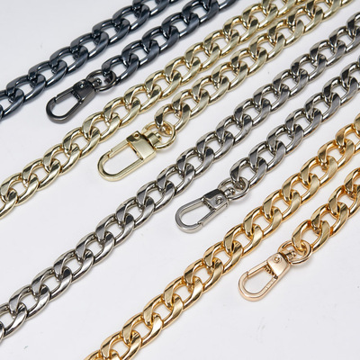 女包配件包包链子包带MK扁链条配件金属包链包带子斜跨粗细金属链