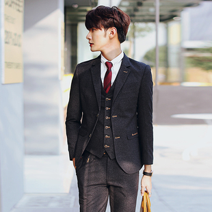 Costume homme en coton pour automne - Ref 1552295 Image 39