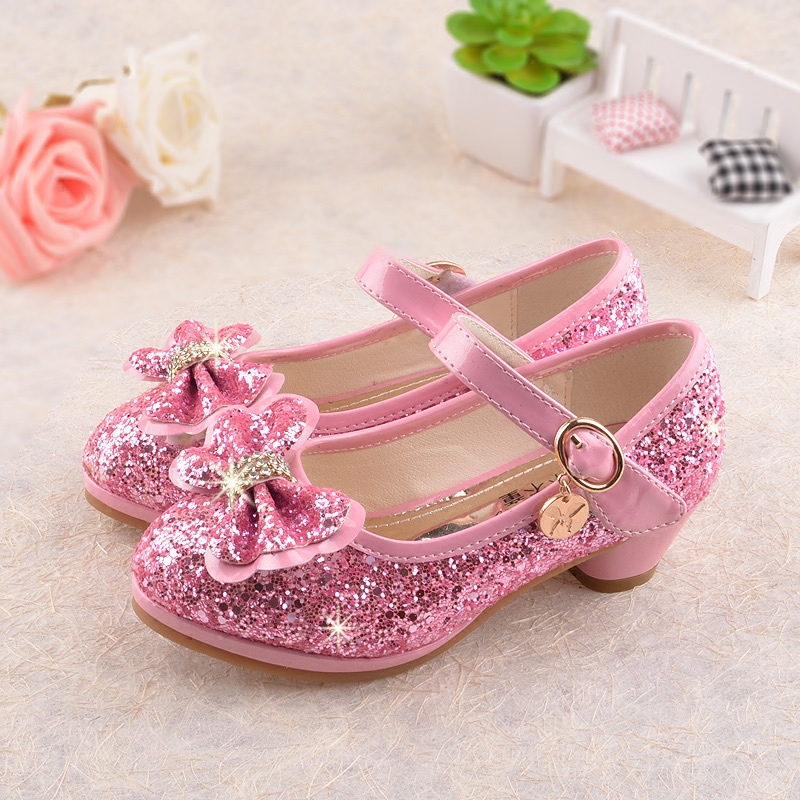 Chaussures enfants en autre paillette pour printemps - semelle tendon - Ref 984240 Image 3