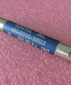 REACTEL 4B1-2000-50S12 1975-2025MHz SMA 射频同轴带通滤波器