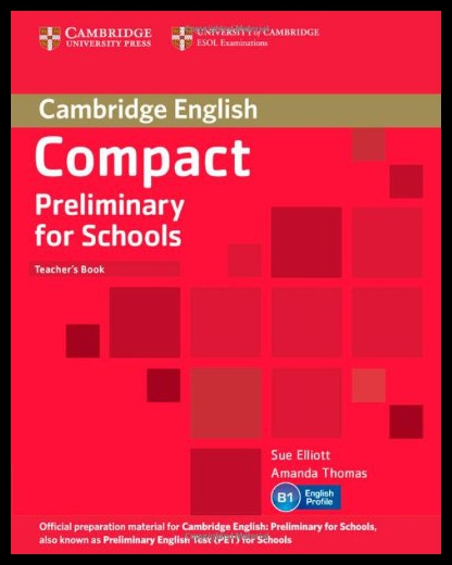 【预售】Compact Preliminary for Schools Teacher's Book