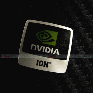 ION 贴纸 英伟达标志LOGO贴 原装 NVS 机电脑 NVIDIA 笔记本台式