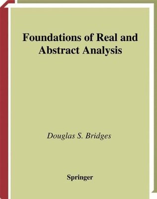【预售】Foundations of Real and Abstract Analysis