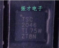 低电压I/O触摸屏控制器TSC2046IRGVR TSC2046 封装QFN-16
