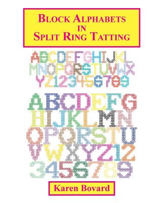 【预售】Block Alphabets in Split Ring Tatting