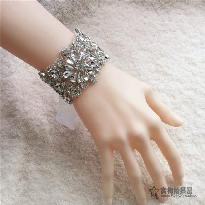 包邮高端定制婚礼新娘舞台手腕花
