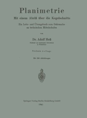 【预订】Planimetrie: Mit Einem Abriss Uber D...