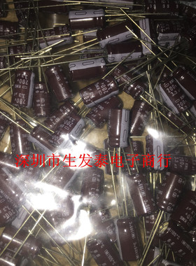 全新原装 日本黑金刚 铝电解电容200V3.3UF 6X11  KMG长寿命105°