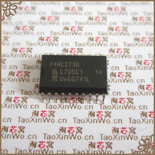 100%全新进口原装 NXP/恩智浦 74HC273D SOP20 十个起拍