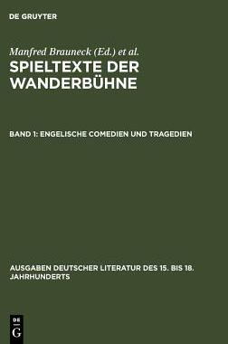 【预售】Engelische Comedien Und Tragedien