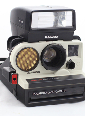 宝丽来POLAROID自动对焦autofocus3500一次成像相机SX-70白色