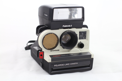 宝丽来POLAROID自动对焦autofocus3500一次成像相机SX-70白色