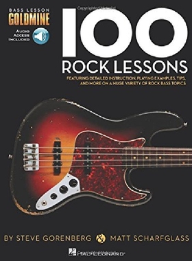 【预订】Bass Lesson Goldmine: 100 Rock Lesso...