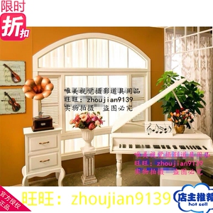 韩式儿童实景道具婚纱影棚设计制作韩式拍照拍摄儿童实景w-496