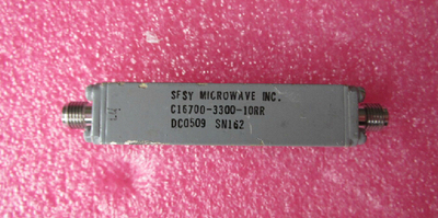SFSY C16700-3300-10RR 15.05-18.3GHz SMA母 RF 同轴带通滤波器