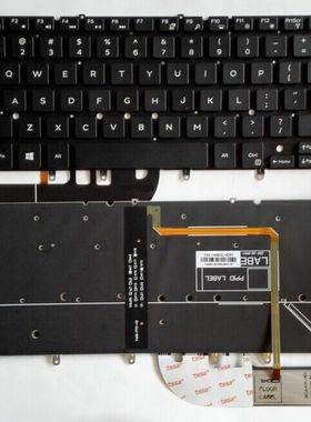 dell戴尔N7548 xps13 9343 9350 9550 9560 笔记本键盘 带背光
