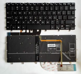 dell戴尔N7548 xps13 9343 9350 9550 9560 笔记本键盘 带背光