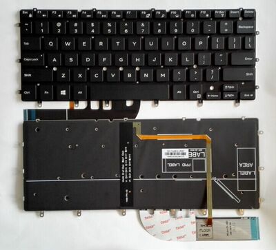 dell戴尔N7548 xps13 9343 9350 9550 9560 笔记本键盘 带背光