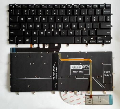 dell戴尔N7548 xps13 9343 9350 9550 9560 笔记本键盘 带背光