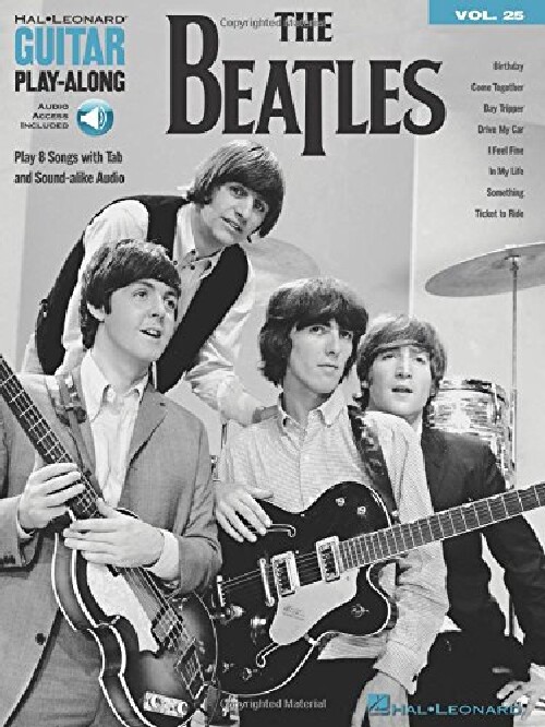 【预订】The Beatles: Guitar Play-Along Volum...