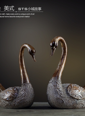 欧式风情侣摆件新房结婚礼物