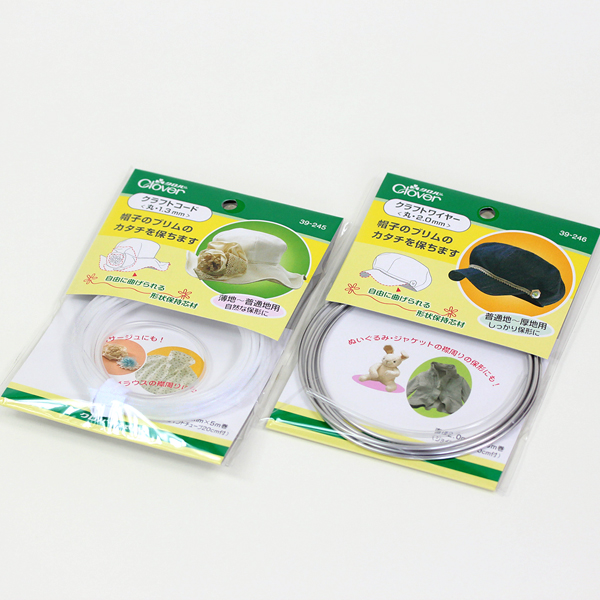 日本进口可乐Clover 可自由定型拼布胶条 39-245/246