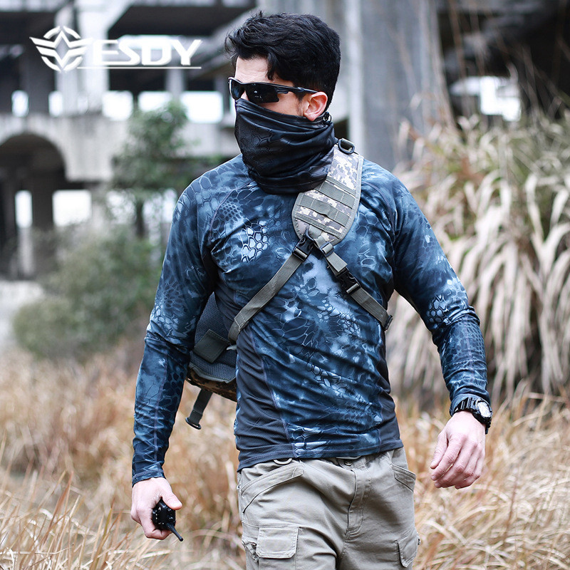 outdoors The special arms camouflage Tights Long sleeve Army fans tactics T-shirt ventilation Perspiration Elastic force motion Quick drying T-shirtin the Outdoor/Mountaineer/Camping/Travel Goods , Outdoor clothing , Quick-drying underwear , Quick-drying T-shirt  category - from Buy2taobao.com to provide professional Taobao agent buy service