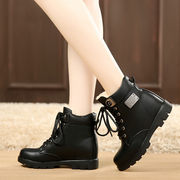 2015 new plus velvet padded winter warm Martin boots women surge increases students ' shoes short boots women's shoes