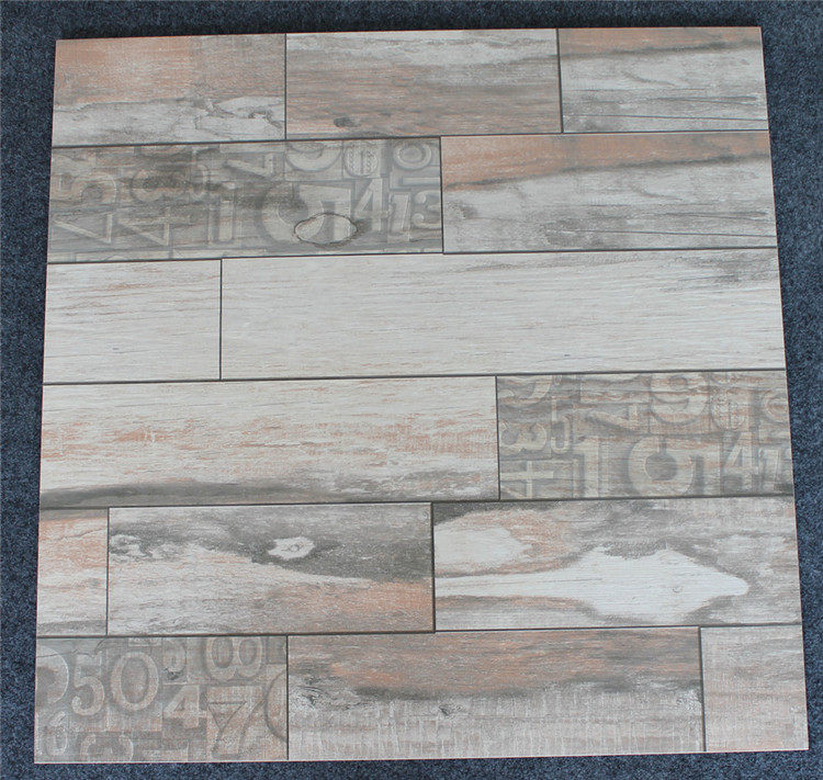 仿古砖墙砖彩色手绘木纹砖字母拼花地砖600600客厅厨房卫生间瓷砖