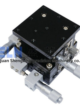 售LD/80/90/125/-LM/-L/-2/XYZ轴微调滑台交叉导轨型手动位移平台