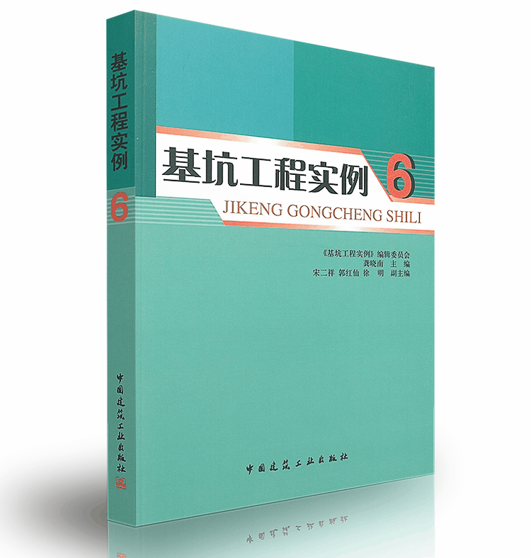 正版 基坑工程实例6——基坑工程实例系列丛书/建筑结构与岩土工程/龚晓南/地基基础/基坑支护/基坑工程/建筑结构/建筑工业出版社