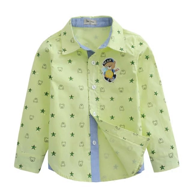 Chemise garcon à manche longue - Ref 2076817 Image 3