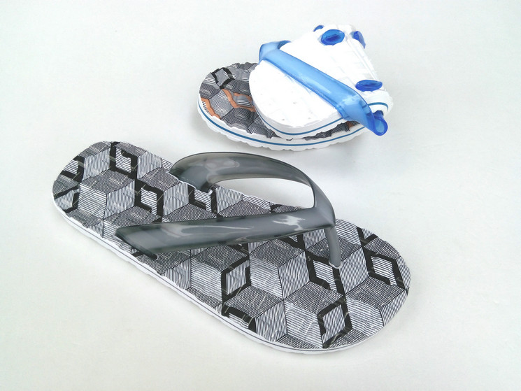Chaussons enfants en autre pour été - semelle plastique - Ref 1020432 Image 1