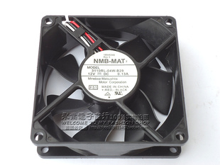 12VDC 0.13A 25MM 04W 轴流风扇 B29 美蓓亚NMB 3110RL 原装