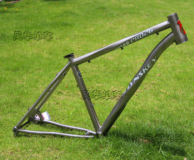 2014 美国 LYNSKEY 林斯基 PRO 26 钛合金山地车架 麻花车架