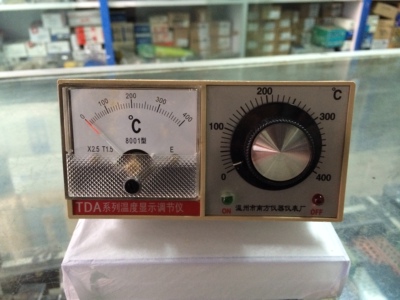 温州南方仪表TDA 8001 8002 600/400℃指针式数显温控仪横竖